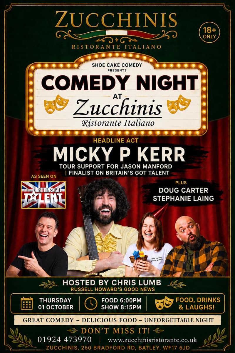 Comedy Night at Zucchinis
